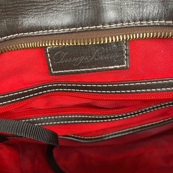 Dooney & Bourke Retro Lexington in Black Leather Tote with an Embossed Pattern - Picture 8 of 14